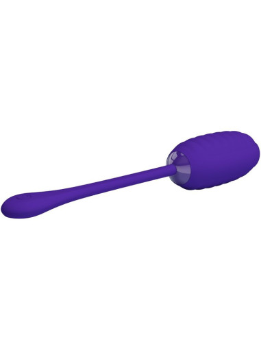 PRETTY LOVE - KIRK RECHARGEABLE VIBRATING EGG PURPLE