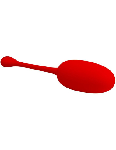 PRETTY LOVE - KNUCKER RED RECHARGEABLE VIBRATING EGG