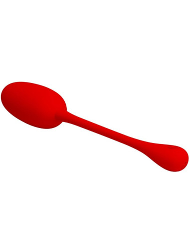 PRETTY LOVE - KNUCKER RED RECHARGEABLE VIBRATING EGG