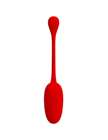 PRETTY LOVE - KNUCKER RED RECHARGEABLE VIBRATING EGG