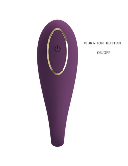 PRETTY LOVE - AUGUST REMOTE GLOBAL DOUBLE PLEASURE VIBRATOR