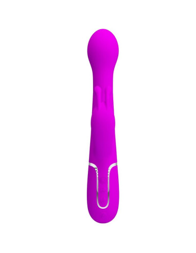 PRETTY LOVE - DEJON RABBIT VIBRATOR 3 IN 1 MULTIFUNCTION VIOLET