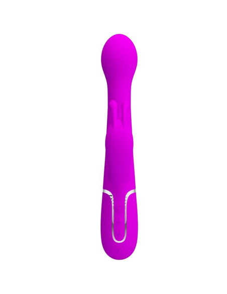 PRETTY LOVE - DEJON RABBIT VIBRATOR 3 IN 1 MULTIFUNCTION VIOLET