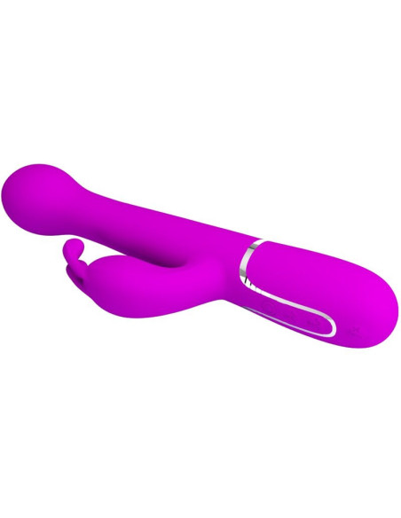 PRETTY LOVE - DEJON RABBIT VIBRATOR 3 IN 1 MULTIFUNCTION VIOLET