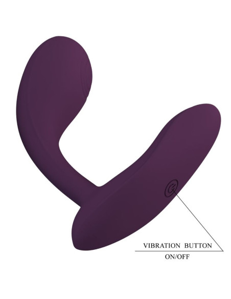 PRETTY LOVE – BAIRD G-SPOT 12 VIBRACIJOS ĮKRAUNAMA LILA PROGRAMĖLĖ