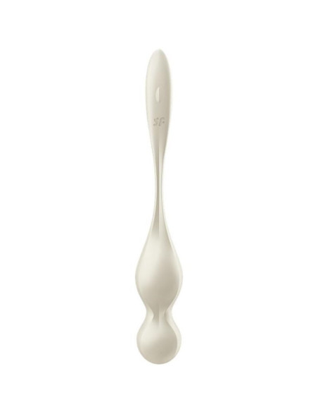 SATISFYER – „LOVE BIRDS“ VIBRUOJAMIEJI KEGELIO KAMUOLIAI, BALTI