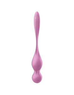 SATISFYER – „LOVE BIRDS“ VIBRUOJAMI KEGELIO KAMUOLIAI, ROŽINIAI 2