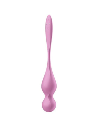 SATISFYER – „LOVE BIRDS“ VIBRUOJAMI KEGELIO KAMUOLIAI, ROŽINIAI