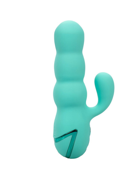 CALEXOTICS - DEL MAR DIVA VIBRATOR RABBIR AQUA GREEN BY CALIFORNIA DREAMING