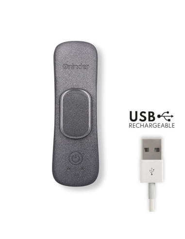 ONINDER - MANILA PANTY RECHARGEABLE VIBRATOR 9 SPEED 9.6 CM X 2.6 CM - FREE APP