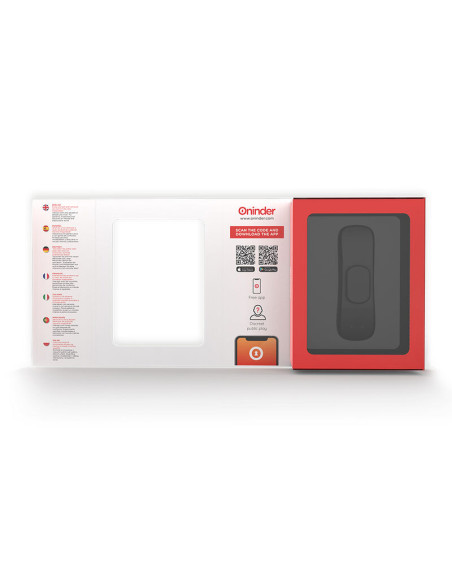 ONINDER - MANILA PANTY RECHARGEABLE VIBRATOR 9 SPEED 9.6 CM X 2.6 CM - FREE APP