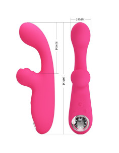 PRETTY LOVE - SKYLAR PINK STIMULATOR VIBRATOR