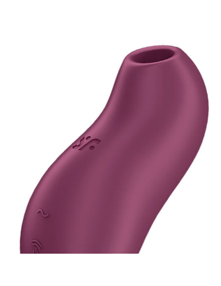 SATISFYER - POCKET PRO 1 CLITORIS STIMULATOR GARNET