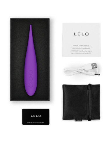 LELO - DOT TRAVEL CLITORIS STIMULATOR PURPLE