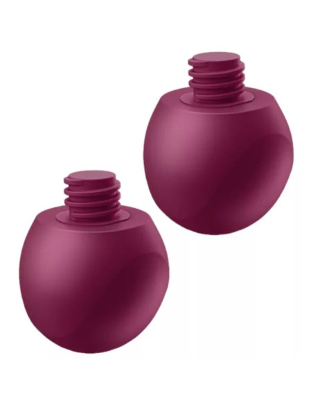 SATISFYER - LOVE BIRDS VARY VIBRATING BALLS FREE APP WINE RED