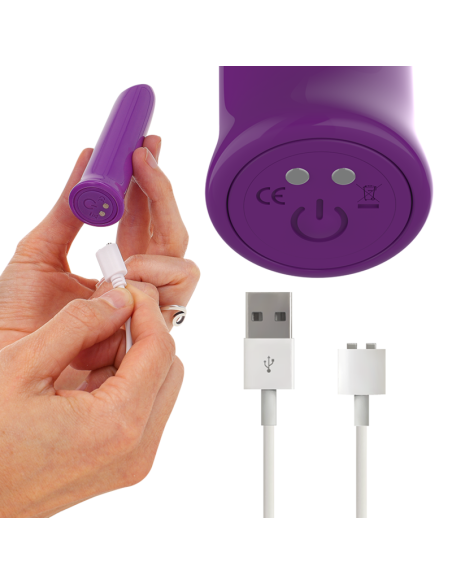 INTENSE - TODRICK VIOLETINĖ KLITORIALĄ STIMULUOJANTI KULKA