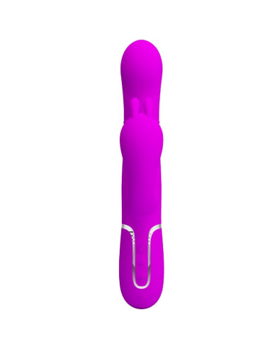 PRETTY LOVE - CAMMY TRIPLE VIBRATOR MULTIFUNCTION 4 IN 1 PINK