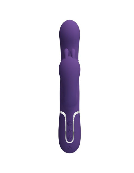 PRETTY LOVE - CAMMY TRIPLE VIBRATOR MULTIFUNCTION 4 IN 1 PURPLE