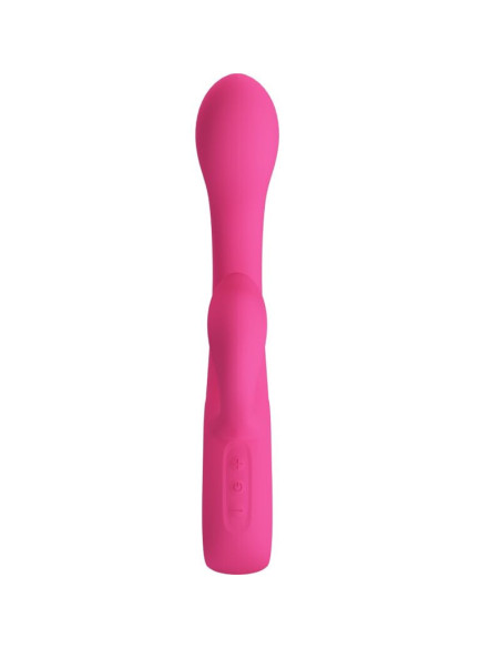 PRETTY LOVE - FRITZ RABBIT VIBRATOR 12 VIBRATIONS PINK