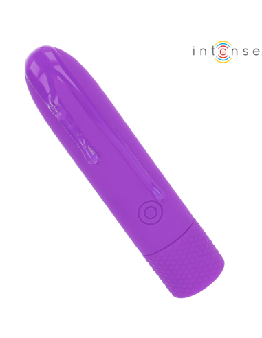 INTENSE - SYMONE USB RECHARGEABLE VIBRATING BULLET 8 VIBRATIONS PURPLE 10 X 2.2 CM