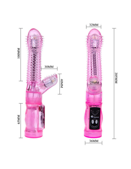 BAILE - INTIMATE LOVER TEASE LILAC VIBRATOR
