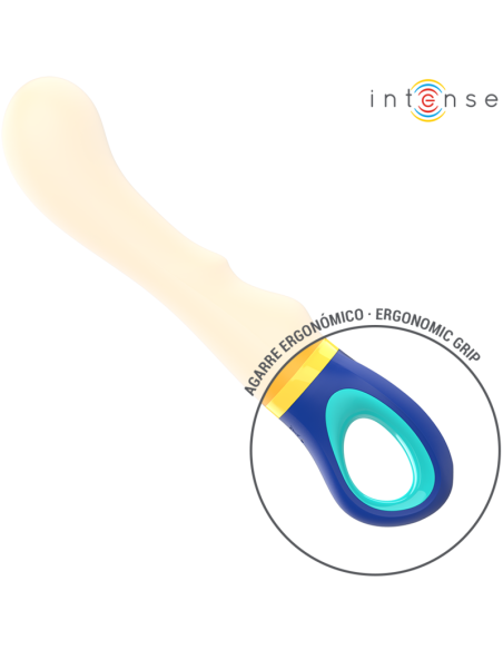 INTENSE - SHAGGY G-SPOT VIBRATOR YELLOW