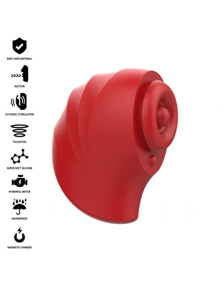 INTENSE - DONNIE CLITORAL STIMULATOR RED-GREEN