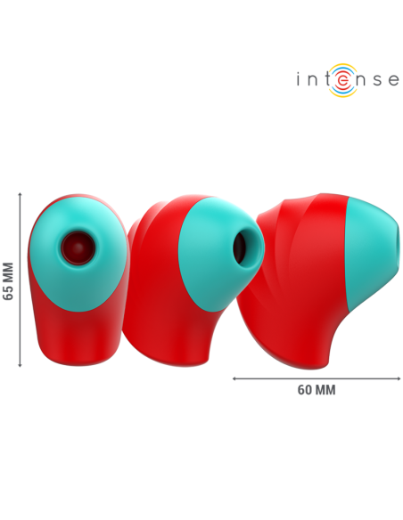 INTENSE - DONNIE KLITORIALO STIMULIATORIUS RAUDONAS-ŽALIAS