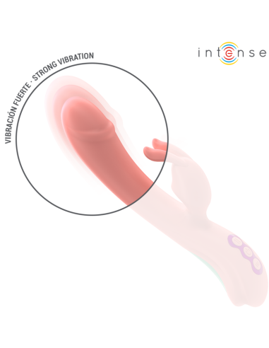 INTENSE - RACHEL RABBIT VIBRATOR 5 VIBRATIONS PINK