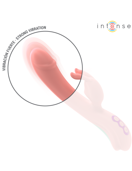 INTENSE - RACHEL RABBIT VIBRATOR 5 VIBRATIONS PINK