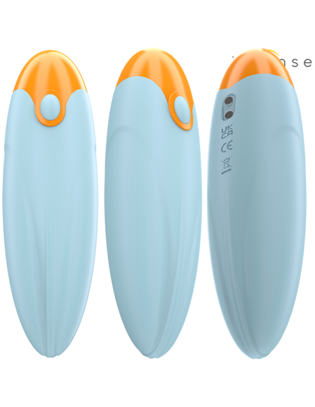 INTENSE - MIKE VIBRUOJANTI KULKA 10 VIBRACIJOS MĖLYNA