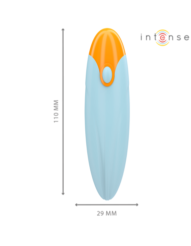 INTENSE - MIKE VIBRATING BULLET 10 VIBRATIONS BLUE