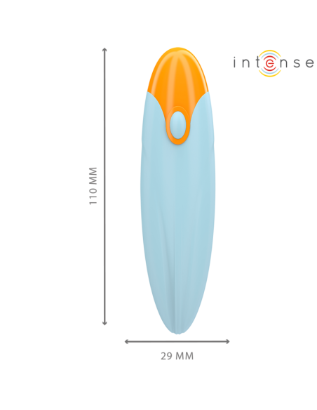 INTENSE - MIKE VIBRATING BULLET 10 VIBRATIONS BLUE
