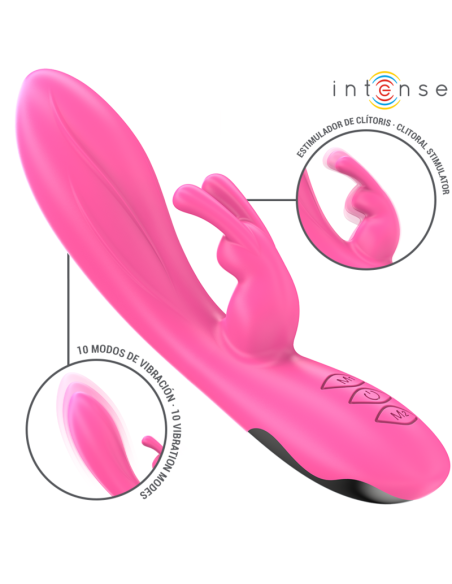 INTENSE - RANDALL RABBIT VIBRATOR 10 VIBRATIONS PINK