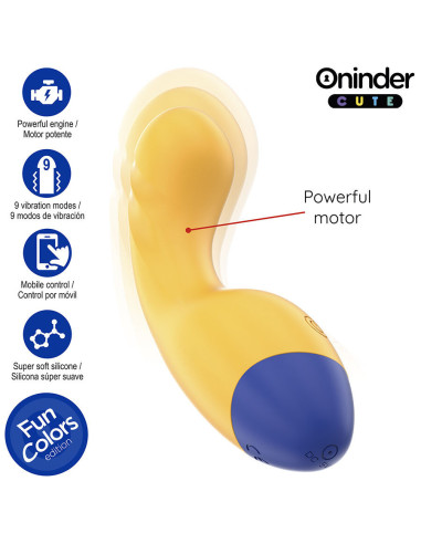 ONINDER CUTE - LOVE BUDDY MASTER G-SPOT VIBRATORIUS ELEMENTAS - NEMOKAMA PROGRAMĖLĖ VISAME PASAULYJE