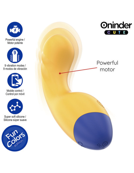 ONINDER CUTE - LOVE BUDDY MASTER G-SPOT VIBRATORIUS ELEMENTAS - NEMOKAMA PROGRAMĖLĖ VISAME PASAULYJE