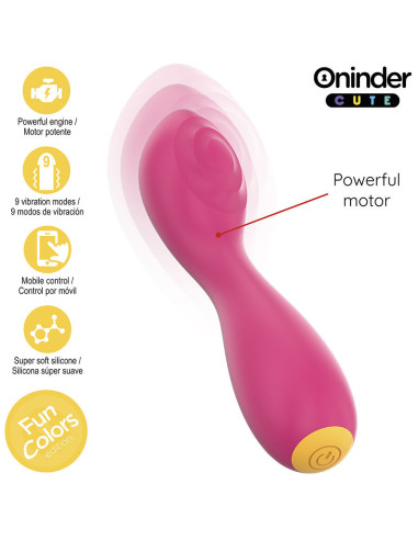 ONINDER CUTE - LOVE BUDDY MASTER G-SPOT VIBRATORIUS ELEMENTAS - NEMOKAMA PROGRAMĖLĖ VISAME PASAULYJE