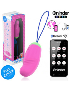 ONINDER CUTE - LOVE PLEASURE VIBRO-ROTATING EGG 360 SILICONE - FREE WORLDWIDE APP 2