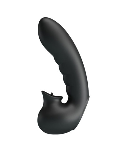 PRETTY LOVE - HOBGOBLIN VIBRATING FINGER CASE 12 VIBRATIONS CLITORIS STIMULATOR BLACK