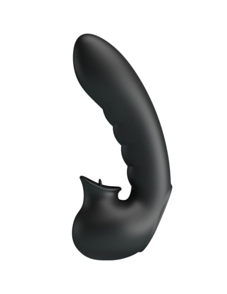 PRETTY LOVE - HOBGOBLIN VIBRATING FINGER CASE 12 VIBRATIONS CLITORIS STIMULATOR BLACK