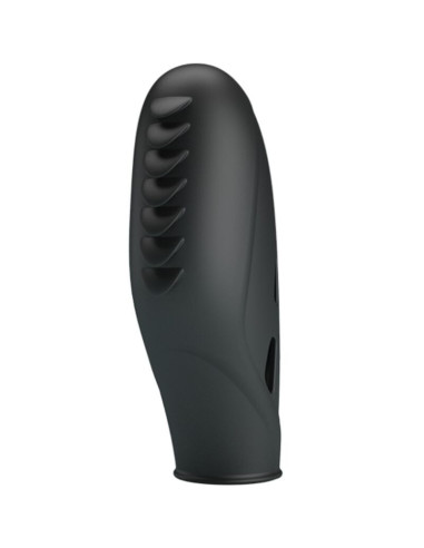 PRETTY LOVE - GILO SILICONE FINGER VIBRATOR BLACK