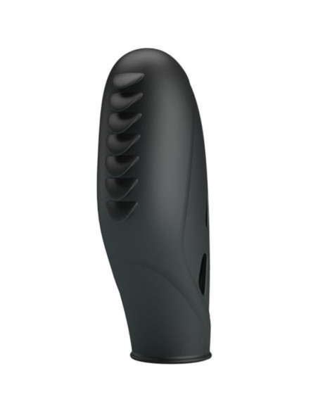 PRETTY LOVE - GILO SILICONE FINGER VIBRATOR BLACK