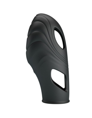 PRETTY LOVE - LICH SILICONE FINGER VIBRATOR BLACK