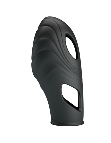 PRETTY LOVE - LICH SILICONE FINGER VIBRATOR BLACK