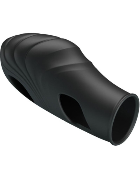 PRETTY LOVE - LICH SILICONE FINGER VIBRATOR BLACK