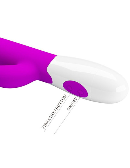 PRETTY LOVE - CENTAUR VIBRATOR RABBIT 30 VIBRATION MODES PURPLE