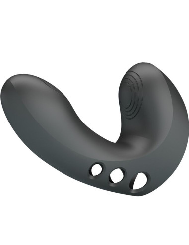 PRETTY LOVE - CAMELIA FINGER VIBRATOR 7 VIBRATIONS BLACK