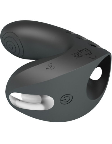 PRETTY LOVE - CAMELIA PIRŠTŲ VIBRATORIUS 7 VIBRACIJOS, JUODAS