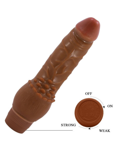 BAILE - BARBARA REALISTIC VIBRATOR 19.5 CM MULATTO