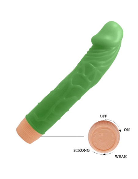 BAILE - BILL REALISTIC VIBRATOR 22.5 CM GREEN